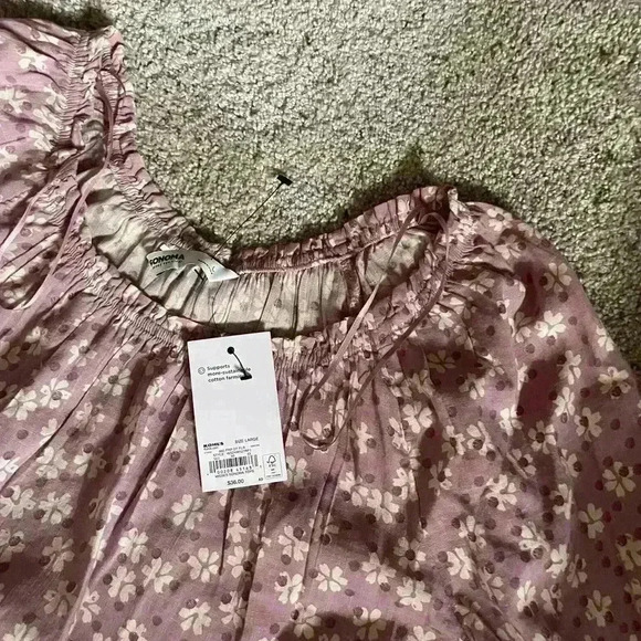 Soma casual cotton shirt with 3/4 length sleeves - Picture 3 of 3